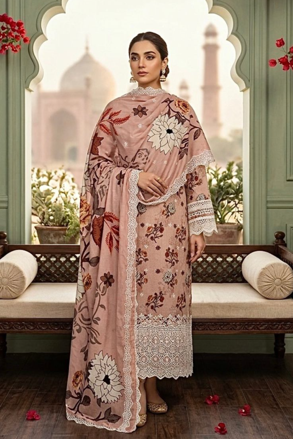 Phool Kari 3pc Suit