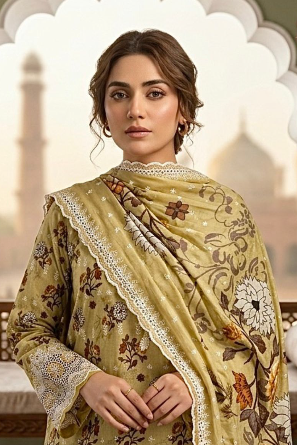 Phool Kari 3pc Suit