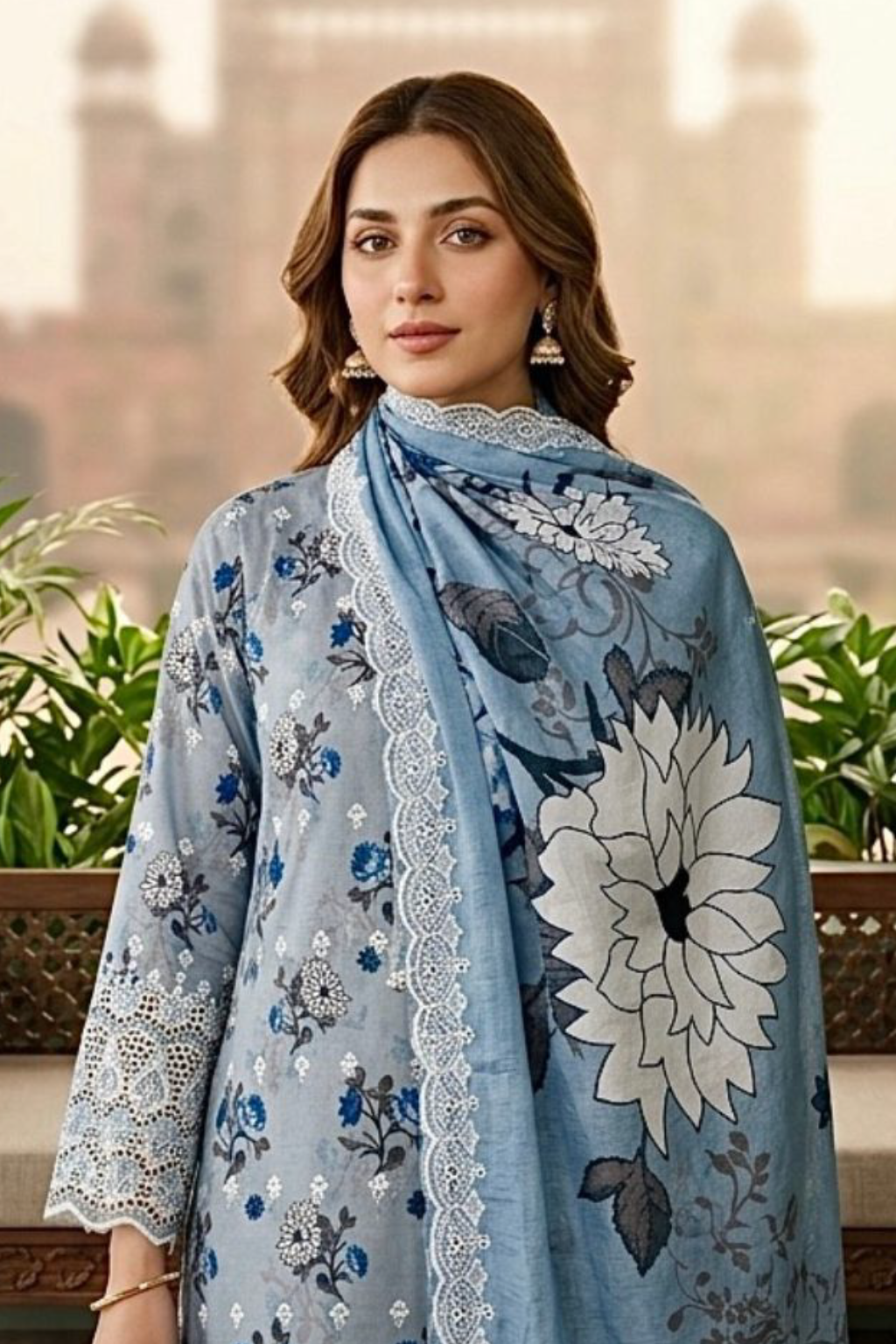 Phool Kari 3pc Suit