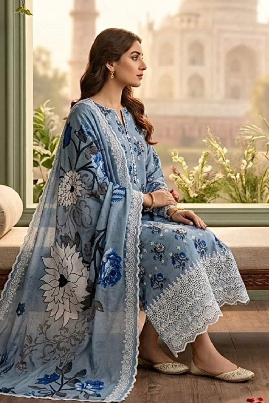 Phool Kari 3pc Suit