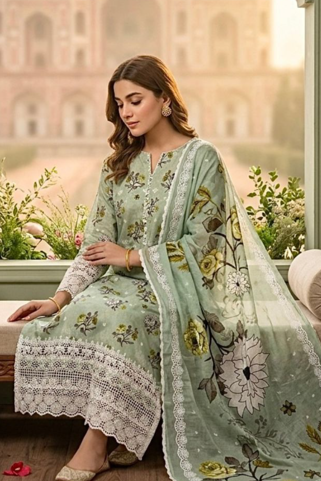 Phool Kari 3pc Suit