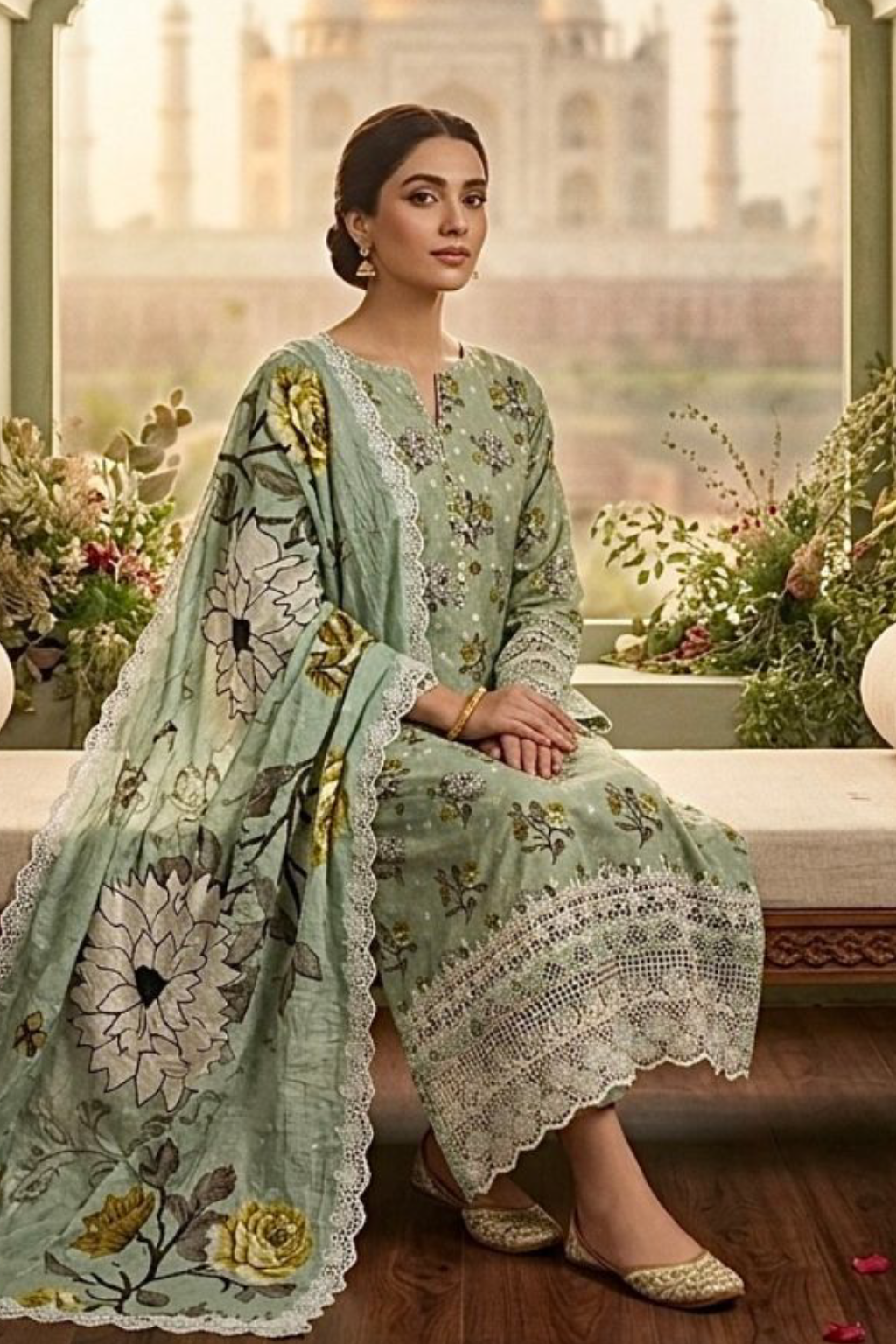 Phool Kari 3pc Suit