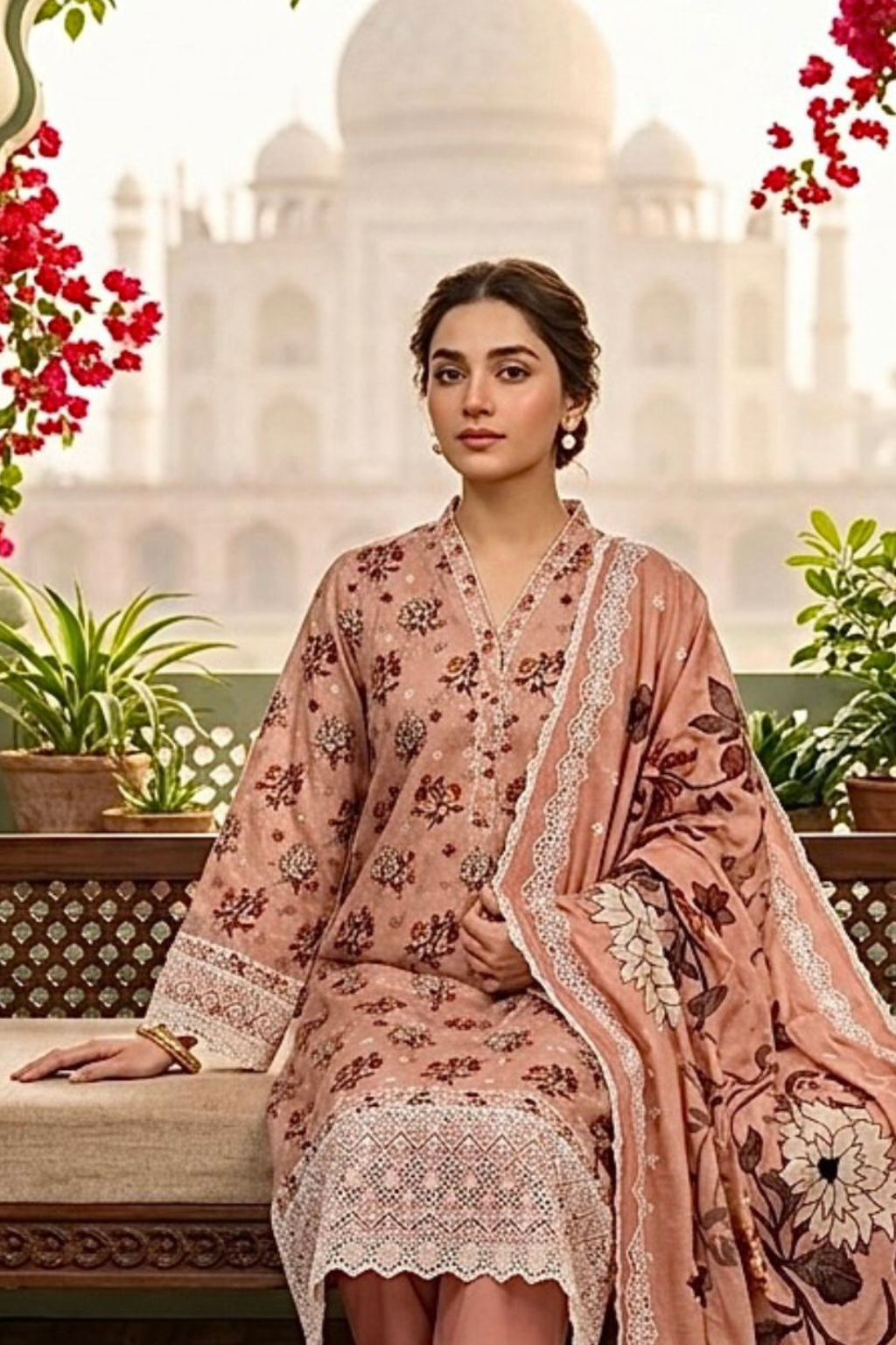 Phool Kari 3pc Suit