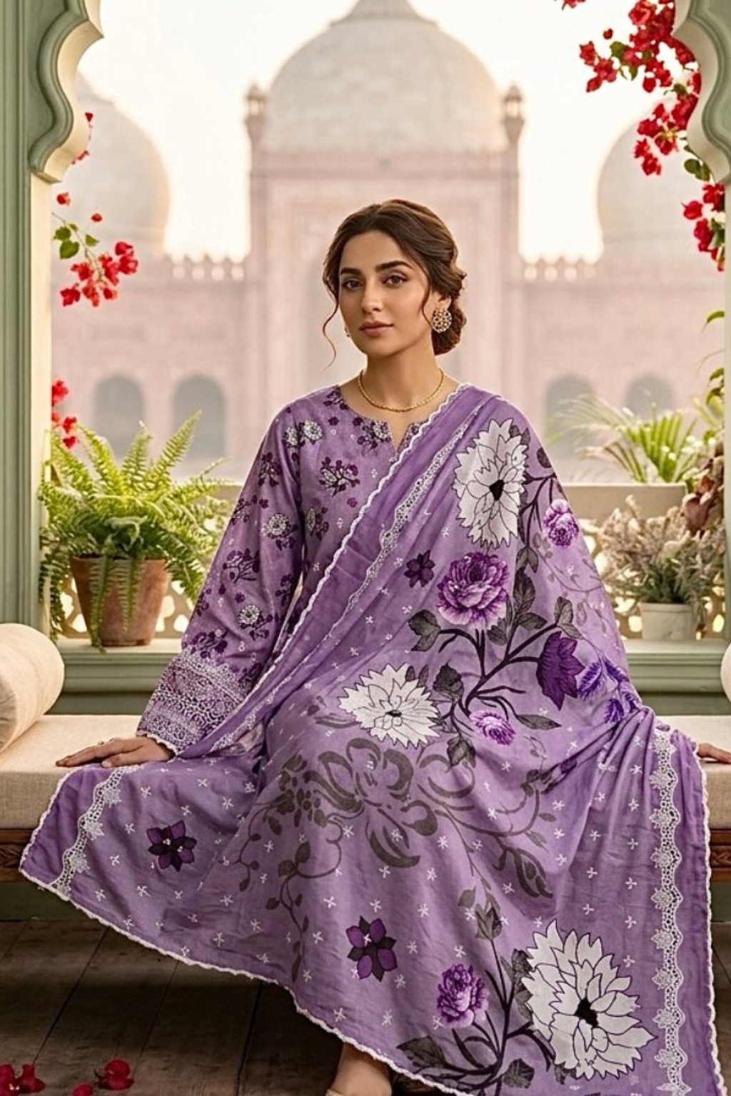 Phool Kari 3pc Suit